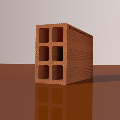 Tijolo 6 Furos 9x14x19