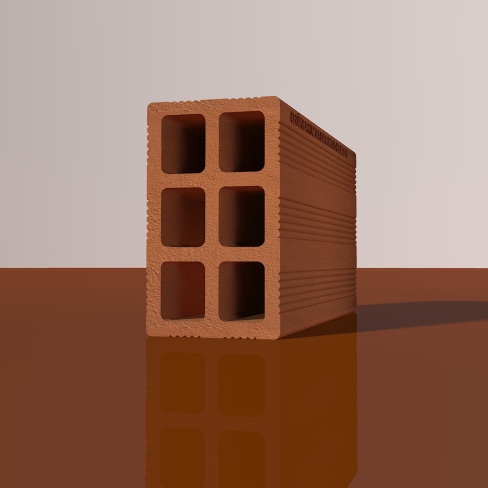 Tijolo 6 Furos 9x14x24